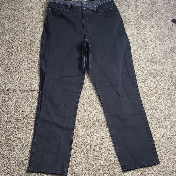 Abercrombie & Fitch The Straight Ultra Highrise Curvy Love Denim - Picture 2 of 8